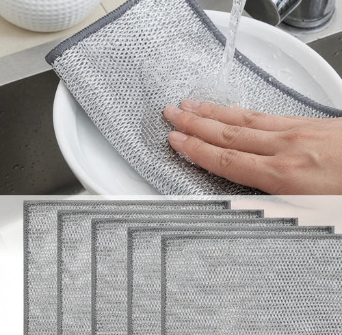 🧼✨ 3-in-1 Soap Dispenser + 6 peice steel scrubber